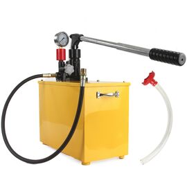 Hand pump for pressure test 240 bar with tank - TISTO