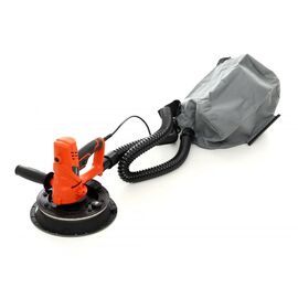 Hand-held wall grinder with LED lighting and 1500 W suction bag - TISTO