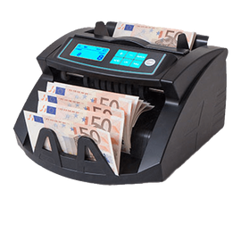 Pénz számláló és ellenőrző gép - bankjegyek billentyűzettel - TISTO