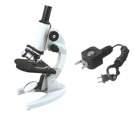 Microscopio monoculare scolastico con luce - TISTO