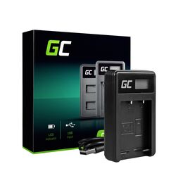 Green Cell Charger BC-W126 for Fujifilm NP-W126, FinePix HS30EXR HS33EXR HS50EXR X-A1 X-A3 X-E1 X-E2 X-M1 X-Pro1 X-T1 X-T2 - TISTO