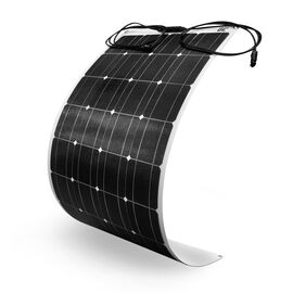 Flexibles Solarmodul Solar Panel 100W / Monocrystalline / 12V 18V / ETFE / MC4 - TISTO