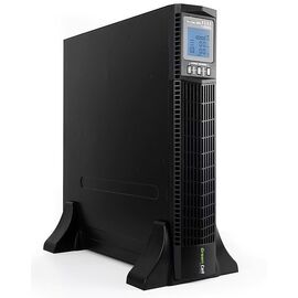 Avbrottsfri strömförsörjning UPS för RTII 1000VA 900W serverskåp med LCD-skärm - TISTO
