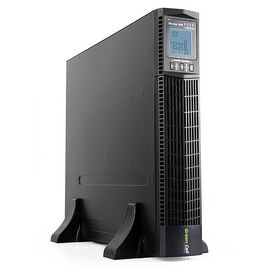 Avbruddsfri strømforsyning UPS for et stativskap RTII 2000VA 1800W med LCD-skjerm - TISTO