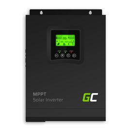 Solar Inverter Off Grid converter With MPPT Solar Charger 12VDC 230VAC 1000VA / 1000W Pure Sine Wave - TISTO