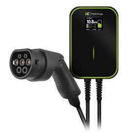 Chargeur Wallbox PowerBox 22kW avec câble de type 2 pour recharger les voitures électriques et hybrides rechargeables - TISTO
