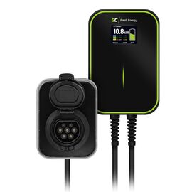 Wallbox PowerBox 22kW RFID charger with Type 2 socket for charging electric cars and Plug-In hybrids - TISTO