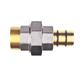 Press screw connection with male thread - TISTO
