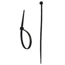 Zwarte nylon banden 2.5x100mm (100st) - TISTO