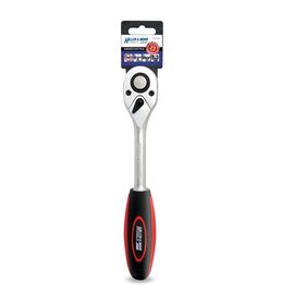 1/2 "" ratchet, 72T, CRV 6140, straight two-material handle - TISTO