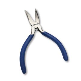 Precision pliers, extended bent 130mm - TISTO