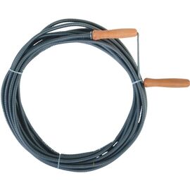 Spirale pour débouchage tuyaux, canal 6mm x 3m - TISTO