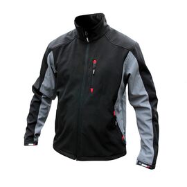 Softshell jacket size M, 96% polyester + 4% elastane - TISTO