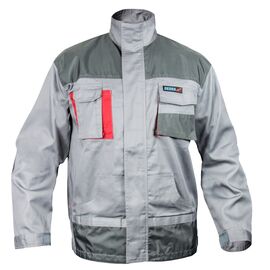 Blusa de protección M / 50, gris, Comfort line 190 g / m2 - TISTO