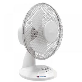 Ventilateur de bureau 9 "", blanc 30W - TISTO