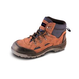 T2A biztonsági cipő, velúr, méret: 45, S1P SRC kategória - TISTO