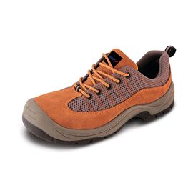 Biztonsági alacsony cipő P3, velúr, méret: 40, S1 kategória SRC - TISTO