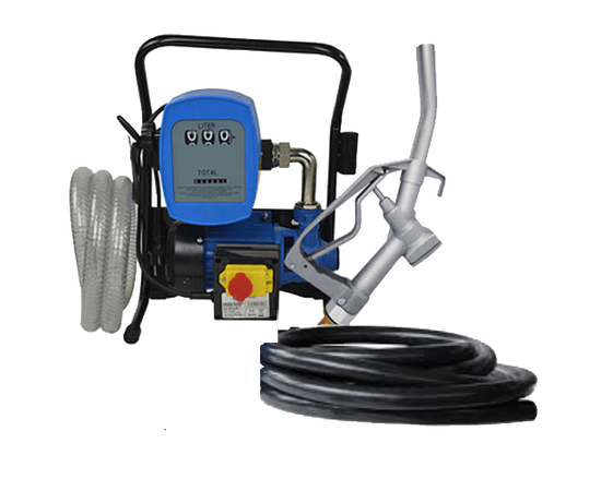 Electric diesel pump with aluminum tap - TISTO