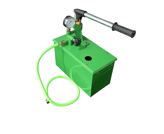 Pompe de test de pression manuelle 40 bar avec réservoir 10 L - TISTO