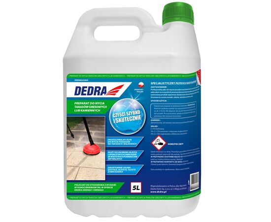 5L preparation for cleaning gres and stone terraces - TISTO