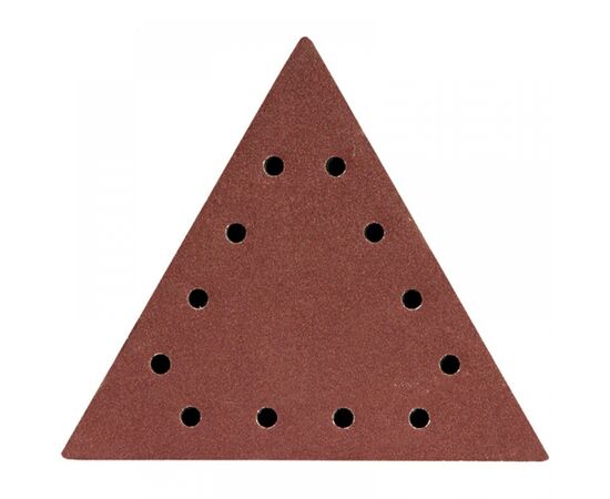 80 driehoekige polijstschijf, met gaten, 5st, voor DED7763 - TISTO