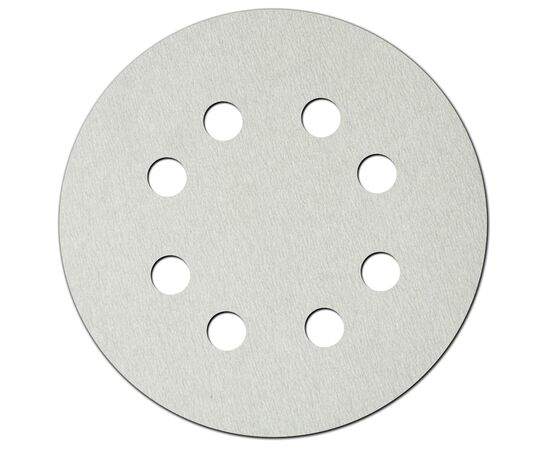 Λειαντικοί λευκοί δίσκοι 180mm, 100 grit, velcro, σετ 5 τεμ - TISTO