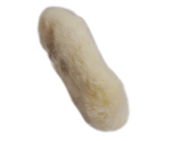 Polishing fur with velcro (wool) 180mm - TISTO