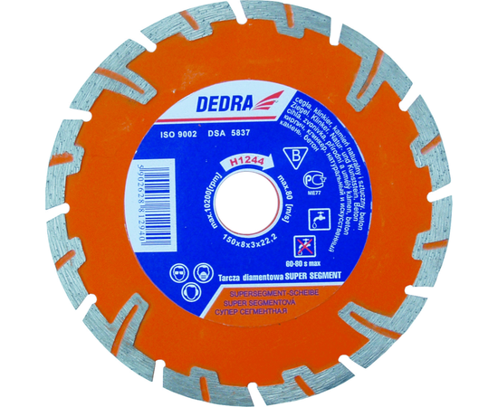 Super Segment disk 150 mm / 22,2 - TISTO