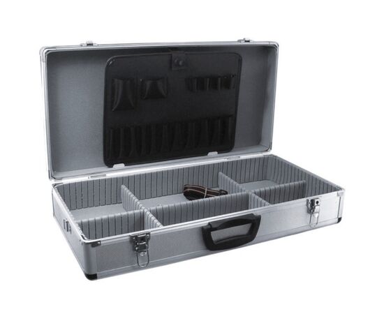 Aluin gereedschapskoffer 640x320x150 zilver - TISTO