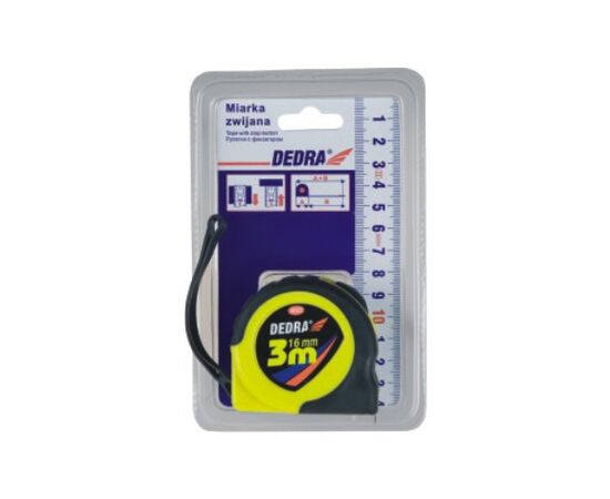 Measure 5m / 19mm, ABS casing + rubber TAG - TISTO