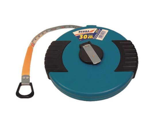 Tape measure 10m / 13 mm fiber reinforced fiber - TISTO