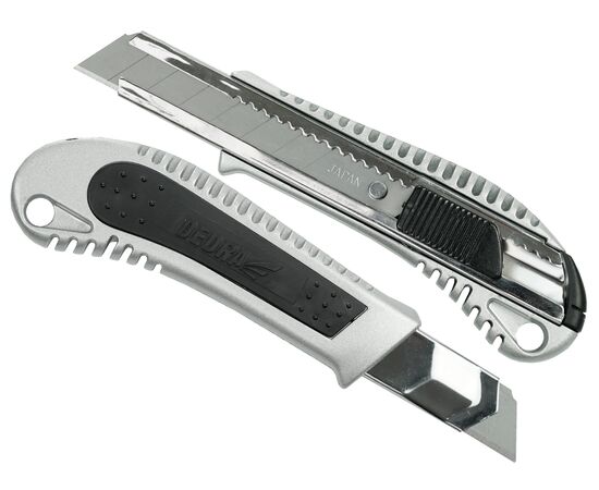 Otklopna oštrica noža 18 mm, metal + guma, zaslon - TISTO