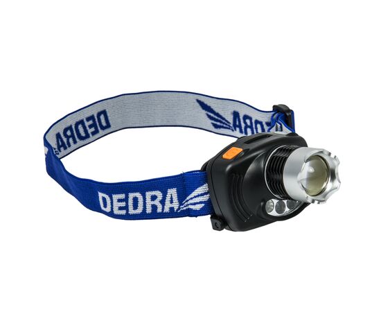 Headlamp 3W CREE LED, adjustable focus, infrared, bat. - TISTO