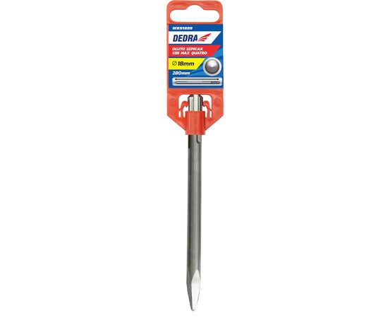 SDS MAX 18x280mm pointed chisel - TISTO