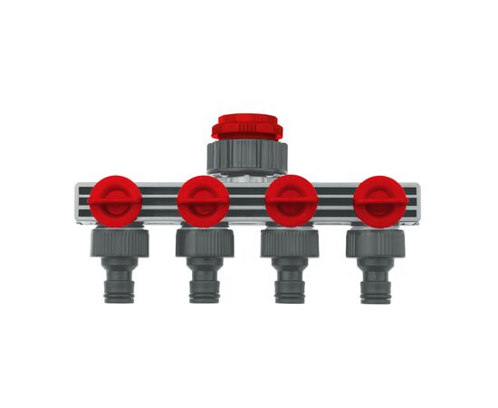 Viervoudige 1/2 "" - 3/4 "" - 1 "" tapconnector, kaart - TISTO