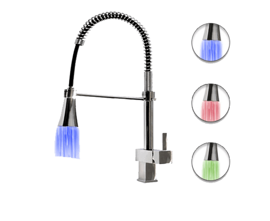 Kitchen LED faucet with arch - TISTO