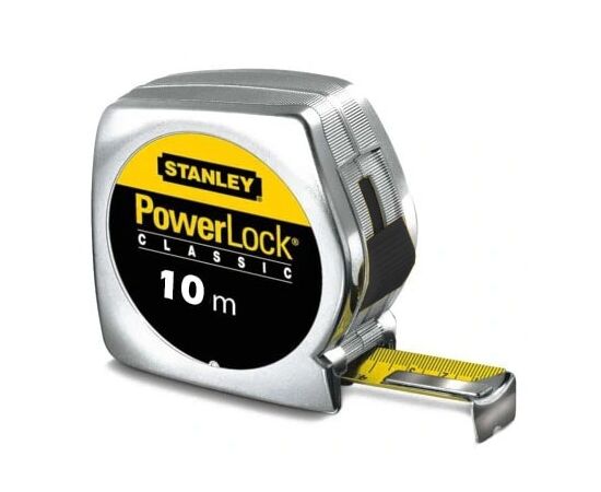 POWERLOCK MÅTT 10m x 25mm STANLEY - TISTO