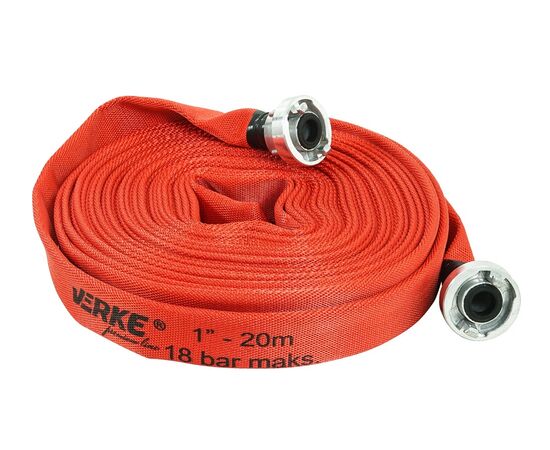 1 "x20M 18 BAR WATER HOSE WITH FITTINGS - TISTO