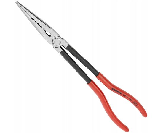 FLAT ASSEMBLY PLIERS WITH CROSS PROFILE, PHOSPHATE, BLACK 280 MM KNIPEX - TISTO