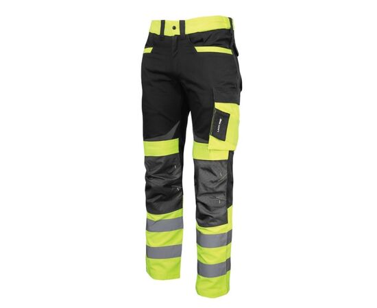 HIGH VISIBILITY BLACK AND YELLOW "S" LAHTI TROUSERS - TISTO