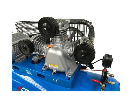 Trifazni trivaljni električni kompresor 300 L 900 L / min 10 bar 400 V 7,36 kW 3 - TISTO