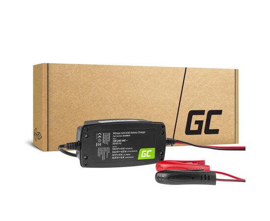 Battery charger for AGM, Gel and Lead Acid 12V (6A) - TISTO