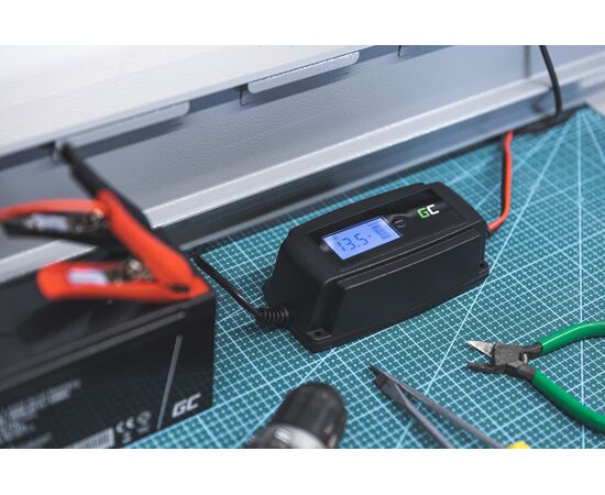 Battery charger for AGM, Gel and Lead Acid 12V (6A) - TISTO