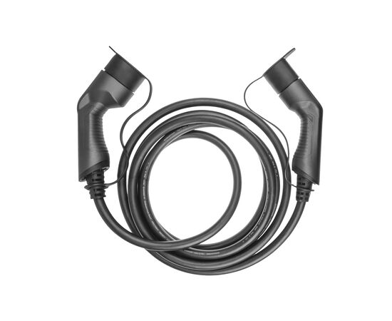 Câble Type 2 22kW 7m pour recharge Tesla Model 3 / S / X, Leaf, ZOE, i3, ID.3, I-Pace, E-Tron, Taycan - TISTO