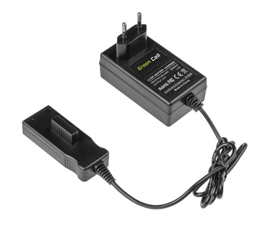 Laddare (18V Li-Ion) 8832-20 för Gardena Bli-18 09839-20 9839 9333 9839-20 9840 9840-20 BLi-18 elverktyg - TISTO