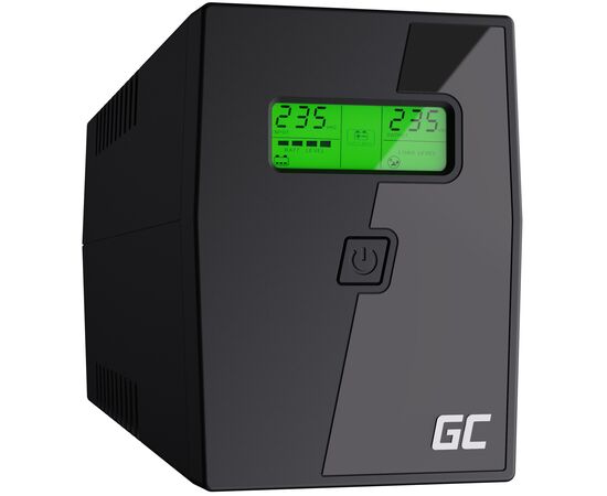 Green Cell PowerProof UPS Micropower 600VA with LCD display - TISTO