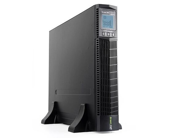 Een ononderbroken stroomvoorziening UPS naar een rackkast RTII 2000VA 1800W met LCD-display - TISTO