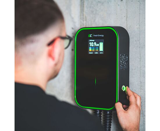 Nabíječka Wallbox PowerBox 22kW se zásuvkou Type 2 pro nabíjení elektromobilů a Plug-In hybridů - TISTO
