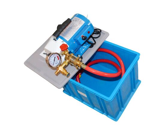 Electric pressure test pump 60 bar with tank - TISTO
