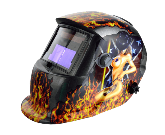 Automatic welding mask with painting - TISTO